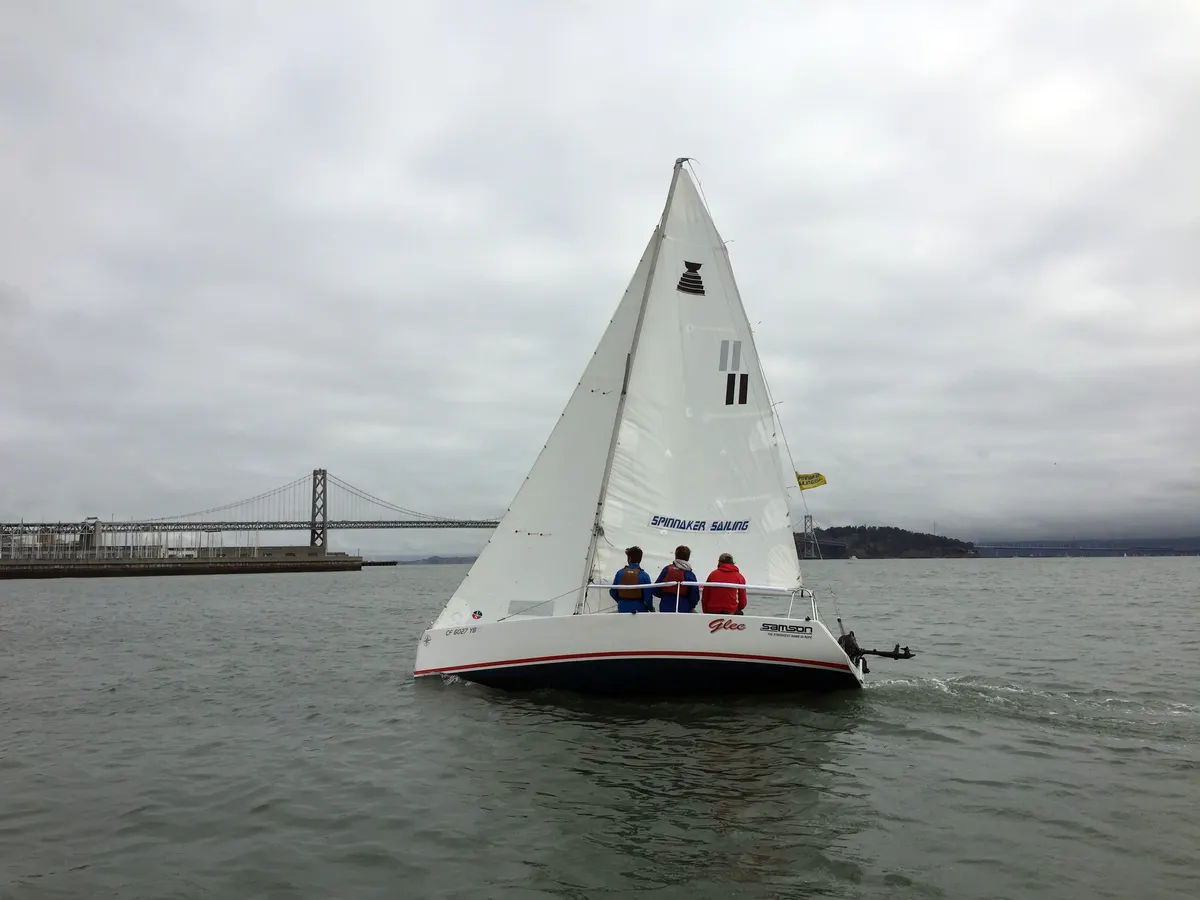 Andrews 21 on San Francisco Bay