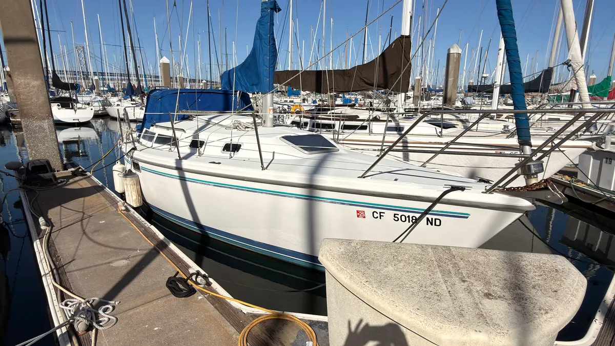 Cora on San Francisco Bay