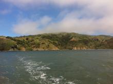 Angel Island as seen from Bay Lady